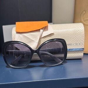 Jimmy Choo Elegant Black Sunglasses